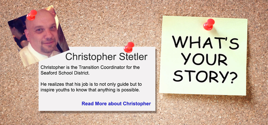Christopher Stetler's Personal Story